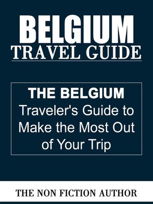 cover image of Belgium Travel Guide